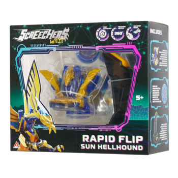 Ігровий набір Screechers Wild! S5 L0.5 Сан Хелхаунд (EU686104B) - Pampik - 8