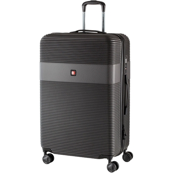 Чемодан Swissbrand Cairo M Black (SWB_LHCAI001M) - Pampik