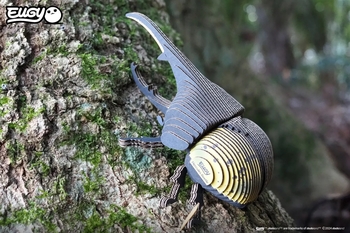 Збірна 3Д модель Eugy Зоопарк Жук-геркулес (XEG-112) - Pampik - 8