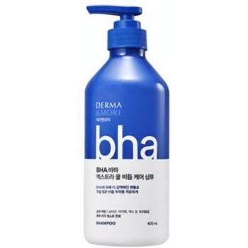 Шампунь Успокаивающий против перхоти Aekyung Derma & More BHA Extra, 600 мл - Pampik