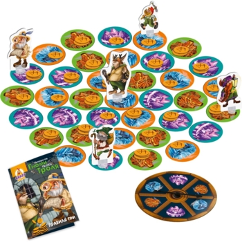 Гра настільна розважальна Vladi Toys Crazy Koko Гноми проти троля (VT8055-36) - Pampik - 3