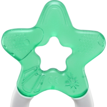 Зубное кольцо Dentistar силиконовое, охлаждающее, зеленое (3960016) - Pampik - 2