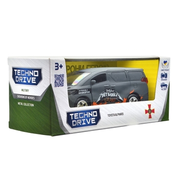 Автомодель TechnoDrive Шевроны Героев Toyota Alphard Отряд Бабочек (KM6011) - Pampik - 14