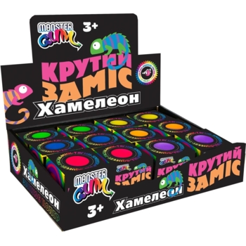 Іграшка Monster Gum Крутий заміс Хамелеон, що змінює колір 7 см в асортименті (T21484) - Pampik - 4