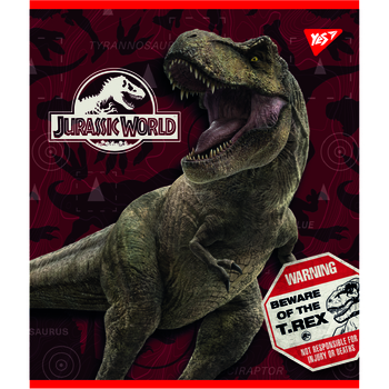 Набор тетрадей Yes Jurassic world А5, в линейку, 18 листов, 10 шт. (766821) - Pampik - 5
