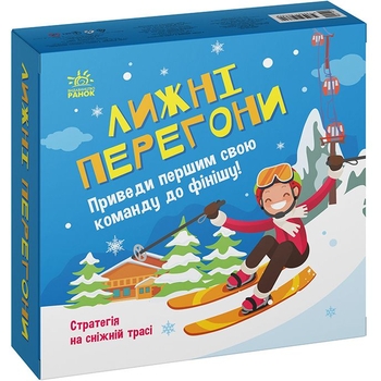 Настільна гра Ранок Лижні перегони (G1430003У) - Pampik