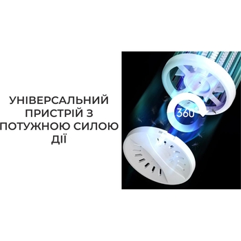 Лампа знищувач комах Supretto з USB темно-зелений (74880002) - Pampik - 10