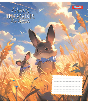 Набір зошитів 1 Вересня Dream bigger А5 в лінійку 12 аркушів 25 шт. (766942) - Pampik - 2
