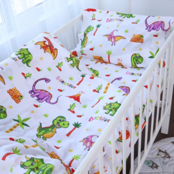 Комплект постельного белья Kids Time 17-0022 Onofre Бязь 110x140 см (2200009024719) - Pampik
