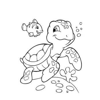 Раскраска Видавництво Ранок Посмотри и раскрась Море (С628006У) - Pampik - 2