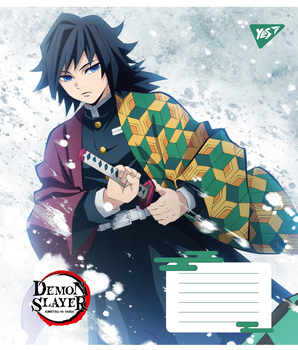 Набір зошитів Yes Demon slayer. Power А5, в клітинку, 18 аркушів, 25 шт. (767245) - Pampik - 3