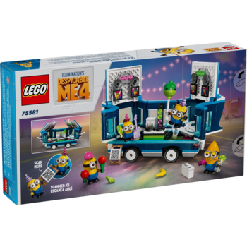 Конструктор LEGO Despicable Me Музичний автобус для вечірок Посіпак, 379 деталей (75581) - Pampik - 8