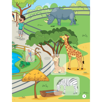 Наліпки для допитливих. Тваринки у зоопарку - Ольга Шевченко (1475276) - Pampik - 4