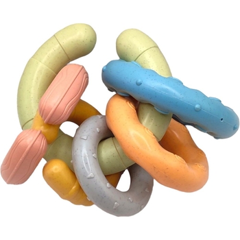 Пирамидка Bibi Toys Жираф тактильная 10 элементов (760837BT) - Pampik - 5