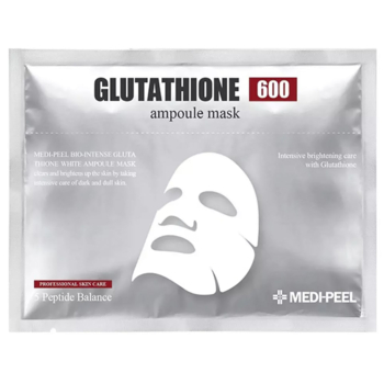 Тканинна маска для обличчя Medi-Peel Bio-Intense Glutathione White Ampoule Mask з глутатіоном 30 мл - Pampik