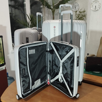 Чемодан Swissbrand Narberth S Grey (SWB_LHNAR801S) - Pampik - 2