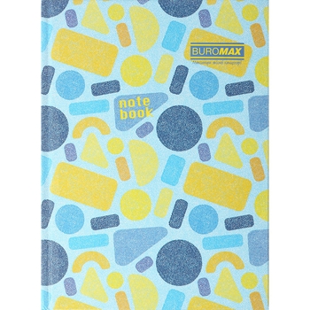 Книга записная Buromax Intenso в клеточку А5 голубая 96 листов (BM.24511105-14) - Pampik