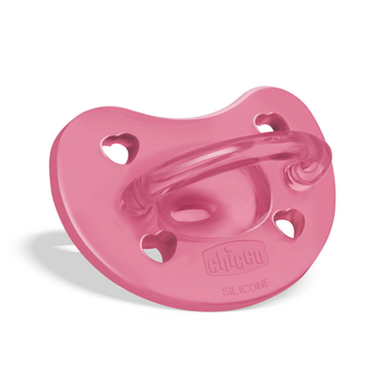 Пустушка Chicco PhysioForma Soft силікон, 16-36 міс., 1 шт., рожева (73091.93) - Pampik - 3