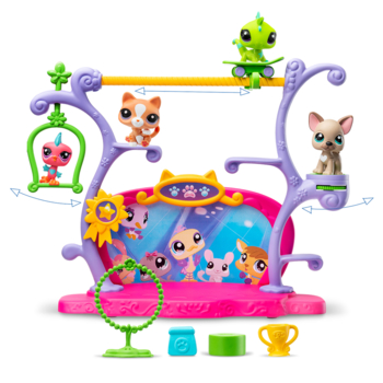 Ігровий набір Littlest Pet Shop Шоу талантів (558) - Pampik - 2