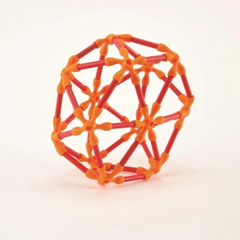 Конструктор Hape Flexistix Строительство бамбуковый 66 деталей (E5567) - Pampik - 4