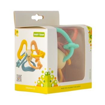 Прорізувач-брязкальце Baby Team Розвивайка (4040) - Pampik - 5