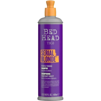 Фиолетовый шампунь для блондинок Tigi Bed Head Serial Blonde Purple Toning Shampoo 400 мл - Pampik