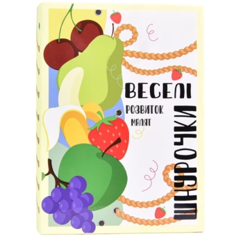 Настільна гра Strateg Веселі шнурочки фрукти (30523) - Pampik