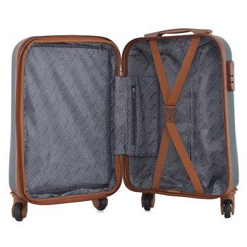 Чемодан Semi Line 18" S Green-Grey (T5584-1) - Pampik - 3