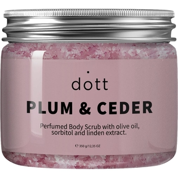 Парфюмерный скраб для тела Dott Plum & Cedar 350 г - Pampik