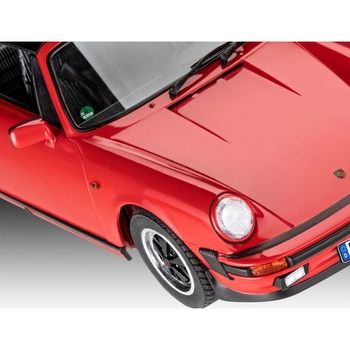 Сборная модель Revell Автомобиль Porsche 911 Carrera 3.2 Targa, уровень 3, масштаб 1:24, 114 деталей (RVL-67689) - Pampik - 8