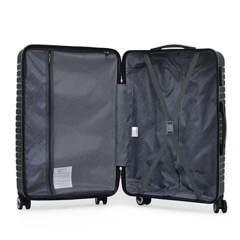 Чемодан Semi Line 19" S Black (T5613-1) - Pampik - 2