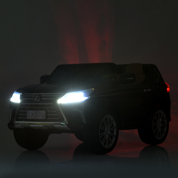 Електромобіль Bambi M 3906 EBLRS-2 Lexus чорний (26339) - Pampik - 5