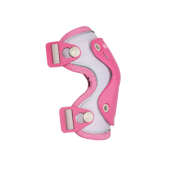 Защитный комплект налокотники и наколенники Micro, размер М, розовый (AC5477) - Pampik - 4