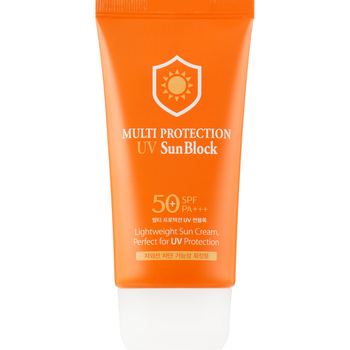 Солнцезащитный увлажняющий 3W Clinic Multi Protection UV Sun Block SPF50+ PA+++ 70 мл - Pampik - 2