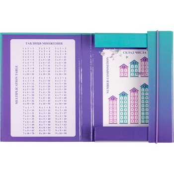 Папка для тетрадей Yes В5 Glamour, картонная (500240) - Pampik - 2