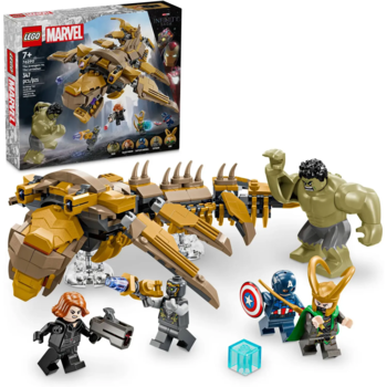 Конструктор LEGO Super Heroes Marvel Месники проти Левіафана, 347 деталей (76290) - Pampik - 3