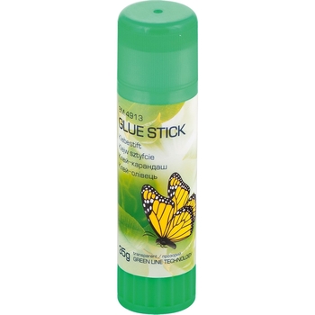 Клей-карандаш Buromax 35 г прозрачный (BM.4913) - Pampik