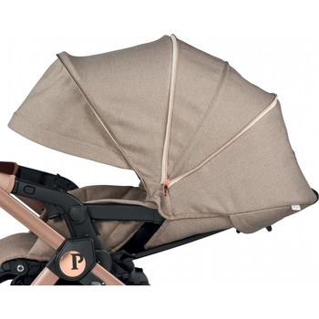 Коляска 3 в 1 Peg-Perego Book Mon Amour SLK розовое золото - Pampik - 5