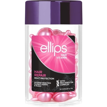 Вітаміни для волосся Ellips Hair Vitamin Hair Repair with Pro-Keratin Complex Відновлення волосся 50 мл (50 шт. х 1 мл) - Pampik