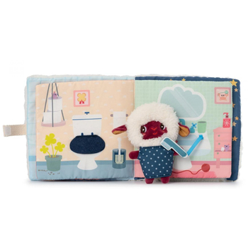 Развивающая мягкая книга Lilliputiens Спокойной ночи, Баранчик (83536) - Pampik - 6