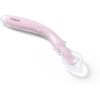 Ложка силиконовая BabyOno эластичная, розовый (785/03) - Pampik - 2