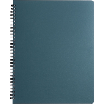 Книга записная Buromax Office в клеточку А4 спираль серая 96 листов (BM.24451150-09) - Pampik