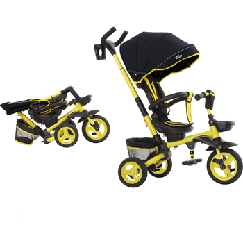 Триколісний велосипед Tilly Flip T-390/1 yellow (35369) - Pampik - 3