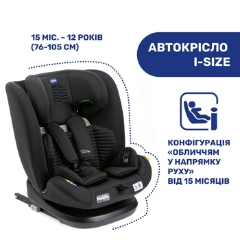Автокрісло Chicco Mokita Air i-Size чорне (87034.72) - Pampik - 6