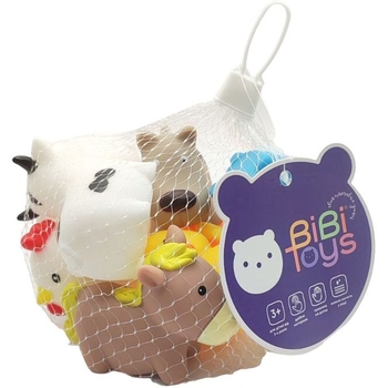 Набір іграшок для купання Bibi Toys Свійські тварини 8 шт. (760936BT) - Pampik - 9