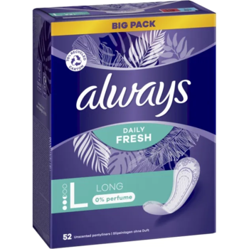 Щоденні прокладки Always Daily Fresh Long Без запаху 52 шт. - Pampik - 3