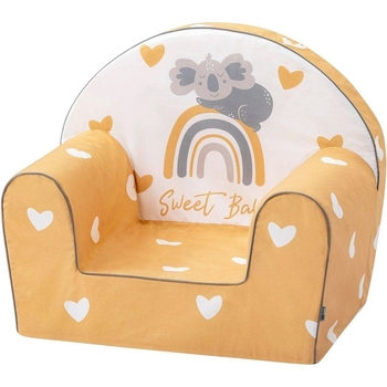 Кресло детское FreeON Yellow Hearts (80234) - Pampik