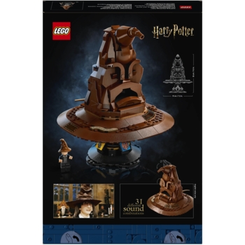 Конструктор LEGO Harry Potter Балакучий сортувальний капелюх, 561 деталь (76429) - Pampik - 2