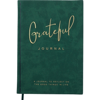 Блокнот деловой Buromax Grateful А5 96 л. в точку обложка искусственная кожа зеленый (BM.295319-04) - Pampik