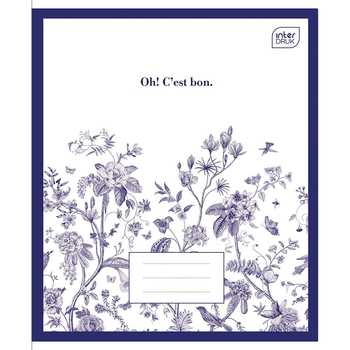 Набор тетрадей ученических Interdruk Premium Botanique 2 А5, в клетку, 48 листов, 4 шт. (354488-4) - Pampik - 3